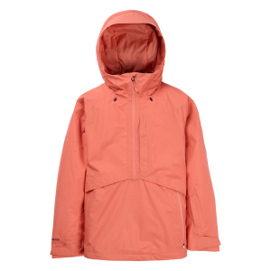 Image of Women's Burton Pillowline GORE-TEX Anorak Jacket 2025 in Orange size Small | Polyester