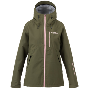 Image of Women's Flylow Billie Coat 2025 in Green size X-Large | Nylon/Polyester