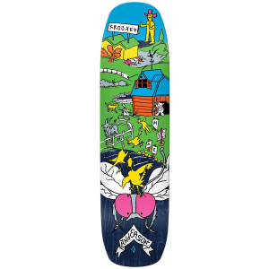 Image of Krooked Manderson The Yard Skateboard Deck 2025 size 8.5