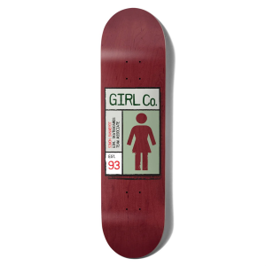 Image of Girl Bannerot Gridbox Skateboard Deck 2025 size 8.25