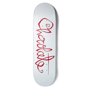 Image of Chocolate Trahan OG Script Skateboard Deck 2025 size 8.25