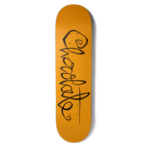 Image of Chocolate Aikens OG Script Skateboard Deck 2025 size 8.5