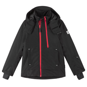 Image of Kid's Reima Tieten Jacket Boys' 2025 in Black size 11 | Polyester