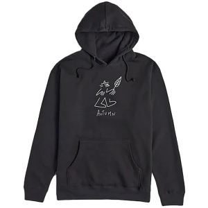 Image of Autumn Gus Hoodie Men's 2024 in Black size Small | Cotton/Polyester