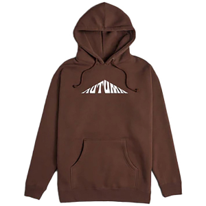 Image of Autumn Peak Hoodie Men's 2024 in Brown size Medium | Cotton/Polyester