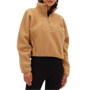 Image of Women's Halfdays Pieper Fleece 2025 in Brown size Small | Polyester