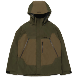 Image of Howl Shell Jacket Men's 2025 Green size Medium | Nylon