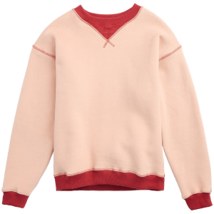 Image of Women's Deso Genoa Crew Neck 2024 in Pink size X-Small | Cotton