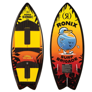 Image of Kid's Ronix Sonic Fish Wakesurf BoardKids' 2025 in Yellow size 3'9"