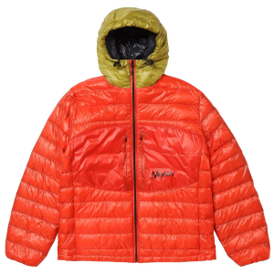 Image of Nanga Utilight Down Parka Packable Jacket Men's 2024 in Red size Medium | Nylon