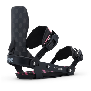 Image of Ride A-6 x Trevor Andrew Snowboard Bindings 2025 in Black size Medium | Aluminum