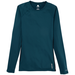 Image of Women's Burton Midweight X Crew 2025 in Green size Large