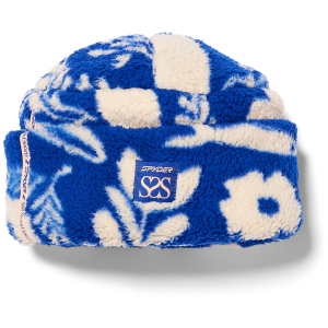 Image of Spyder Society Fleece Cuff Hat 2025 - O/S in Blue | Polyester