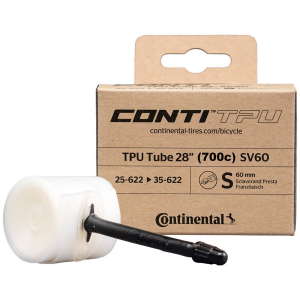 Image of Continental TPU Presta Valve Tube 700c 2025 size 700X25-35C / 60mm