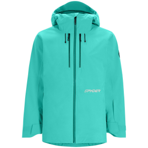 Image of Spyder Jagged Shell Jacket Men's 2025 Teal in Green size Small