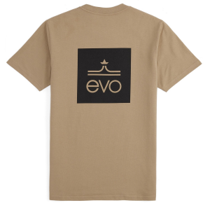 Image of evo Basic T-Shirt Unisex 2024 in Black size Small | Cotton