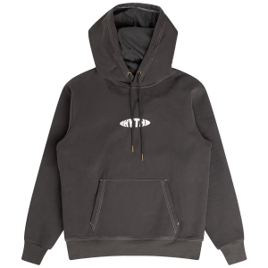 Image of Rhythm Contrast Stitch Hoodie Men's 2025 in Gray size Small | Cotton