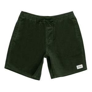 Image of Rhythm Classic Cord Jam Shorts Men's 2025 in Green size 30" | Cotton