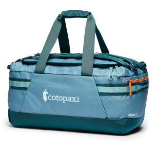 Image of Cotopaxi Allpa Getaway Duffel Bag 2026 in Black size 55L | Nylon