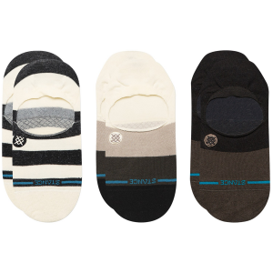 Image of Women's Stance Punked No Show 3-Pack Socks 2025 in Black size Small
