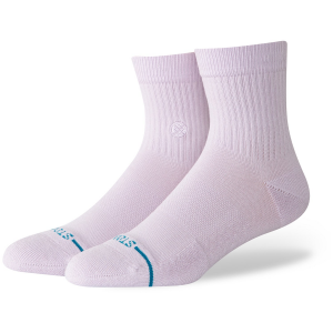 Image of Women's Stance Icon Quarter Socks 2025 in Purple size Medium | Nylon/Cotton/Elastane