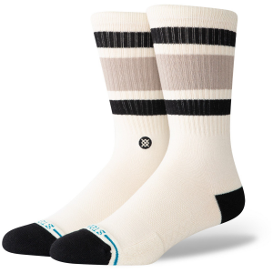 Image of Women's Stance Boyd Crew Socks 2025 in Gray size Medium | Nylon/Cotton/Elastane