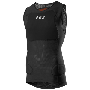 Fox Racing Baseframe Pro Sleeveless Baselayer 2026 in Black size 2X-Large | Nylon/Polyester