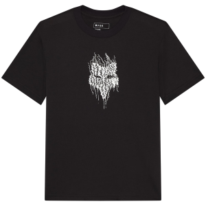 Women's Fox Racing Bark Short-Sleeve Tech T-Shirt 2025 in Black size Small | Cotton/Polyester