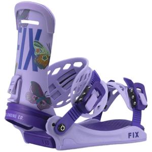 Image of Women's Fix Iris Pro Snowboard Bindings 2025 size Small | Nylon/Aluminum