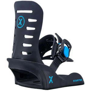 Image of Kid's Fix Starter Snowboard Bindings 2025 in Blue size Small