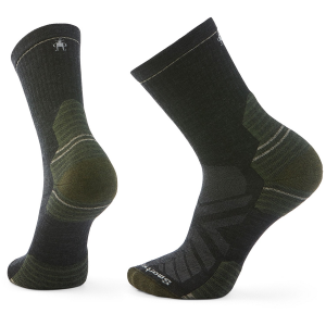 Image of Smartwool Hike Targeted Cushion Mid Crew Socks Men's 2025 in Gray size X-Large | Nylon/Wool/Elastane