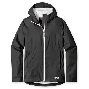 Image of Women's Stio Rollick Hooded Jacket 2026 in Blue size Large | Nylon
