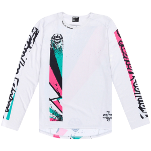 Troy Lee Designs Sprint Jersey 2025 in White size Large | Spandex