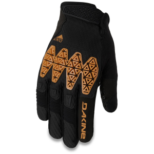 Image of Dakine Slayer Pro D3O Bike Gloves 2025 in Black size X-Large | Spandex/Elastane/Suede