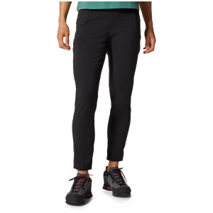 Image of Women's Mountain Hardwear Dynama(TM) High Rise Ankle Pants 2025 in Black size Large | Nylon/Elastane