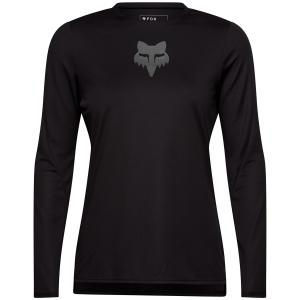 Kid's Fox Racing Ranger Long-Sleeve Jersey 2027 in Black size Yxl | Polyester