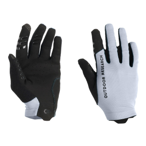 Image of Outdoor Research Freewheel Bike Gloves 2025 in Black size Medium | Suede/Polyester