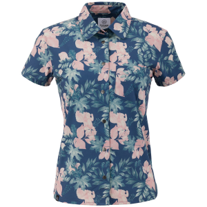 Image of Women's Flylow Phoenix Shirt 2025 in Blue size Large | Spandex/Polyester