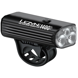 Image of Lezyne Macro Drive 1400+ Loaded Front Bike Light 2025 in Black