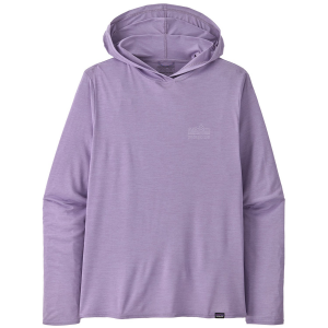 Image of Patagonia Capilene(R) Cool Daily Graphic Hoodie Men's 2025 in Purple size X-Large | Polyester