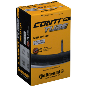 Image of Continental Light 29 Presta Valve Tube 2025 size 1.75-2.5"/42mm | Rubber