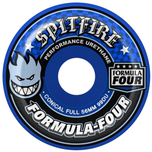 Image of Spitfire Formula Four 99d Conical Full Blue Skateboard Wheels 2026 size 56
