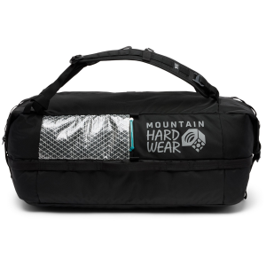 Image of Mountain Hardwear Expedition 75L Duffel 2026 Bag in Black size Medium | Nylon/Polyester