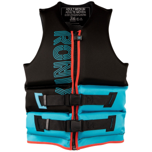 Image of Women's Ronix Cloud Break CGA Wake Vest 2025 in Blue size Small | Neoprene