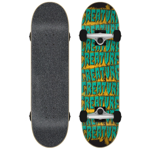 Image of Creature Logo Spill Mini Skateboard Complete 2026 size 7.75