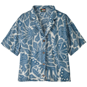 Image of Women's Patagonia Tidal Threads Shirt 2025 in Blue size Large