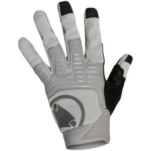 Image of Endura SingleTrack II Bike Gloves 2025 in Black size Large | Suede/Neoprene