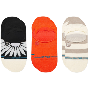 Image of Women's Stance Prowess No Show 3-Pack Socks 2025 in Orange size Small