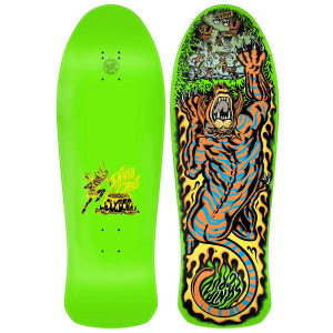 Image of Santa Cruz Skateboards Salba Tiger Reissue Skateboard Deck 2026 size 10.3