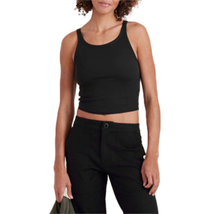 Image of Women's Roark Wind Worn Tank Top 2025 in Black size Small | Spandex/Cotton/Polyester